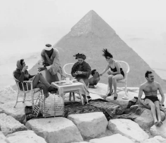 Пикник на Египетских пирамадах