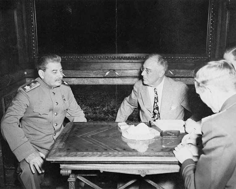 Сталин и Рузвельт