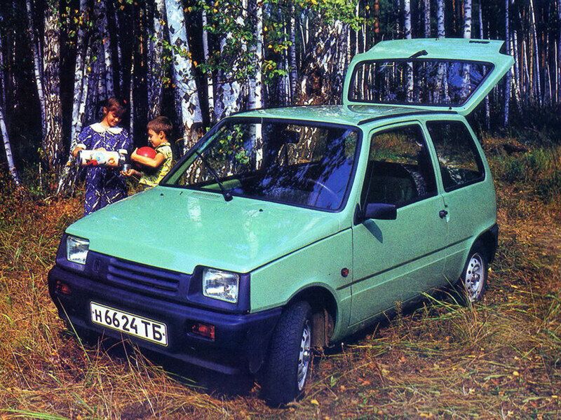 Практически последняя ВАЗ 1111 "Ока" появилась в 1989 году