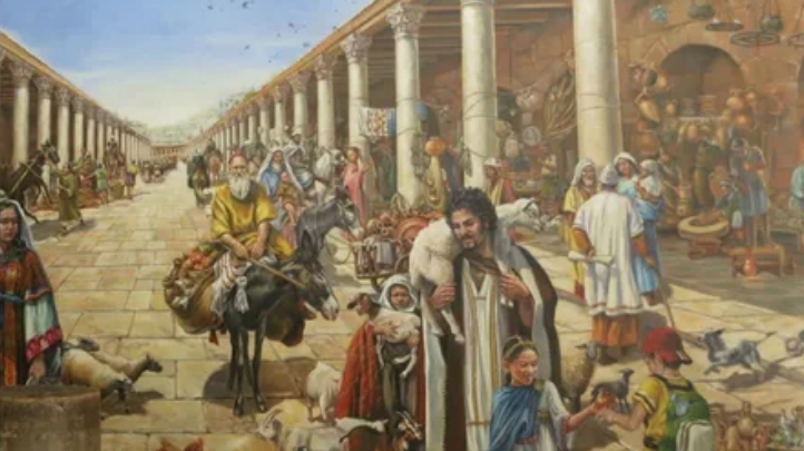 рынок в Древнем Риме