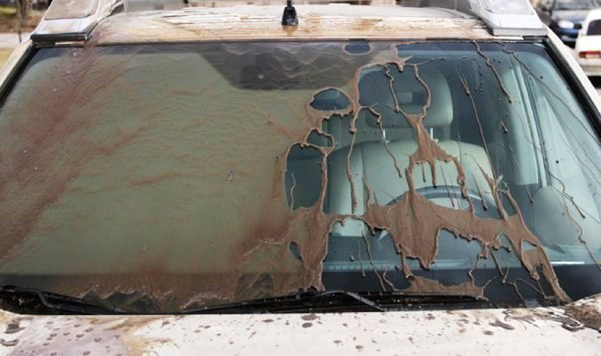 кола против грязных стекол
