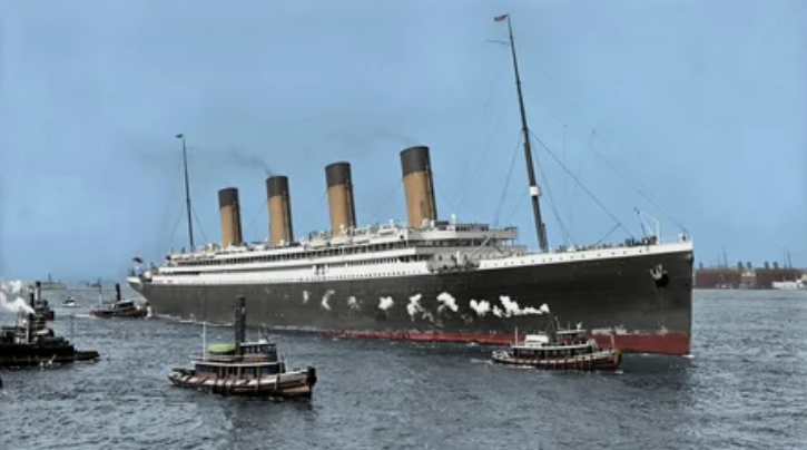 Редчайшие фотографии Титаника «до и после»