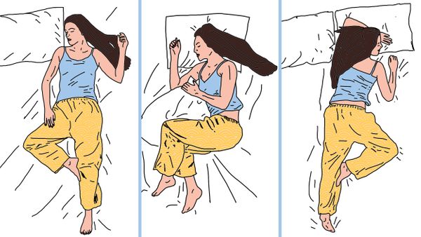 Самая полезная поза для сна (проверьте, не несет ли угрозы поза, в которой вы спите)