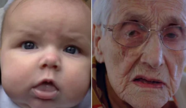 100 лет за 150 секунд: режиссер снял на видео уникальный процесс старения